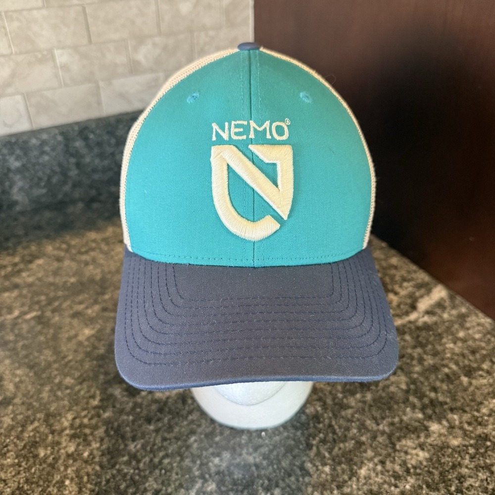 NEMO Equipment Hat Blue Outdoor Gear Trucker Adjustable OSFM